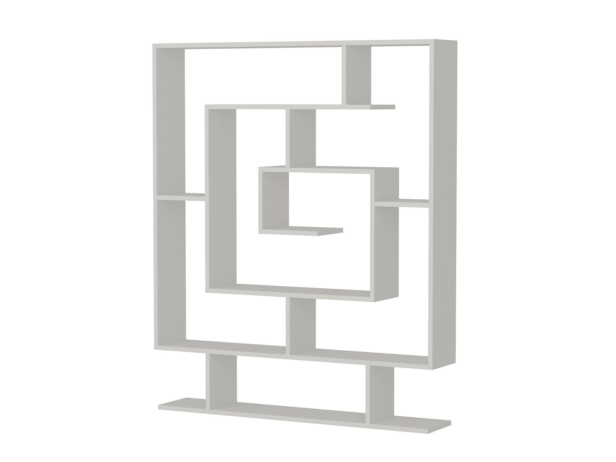 Bücherregal Weiß, ausgefallenem Design Sarmasik Standregal mit moebel17