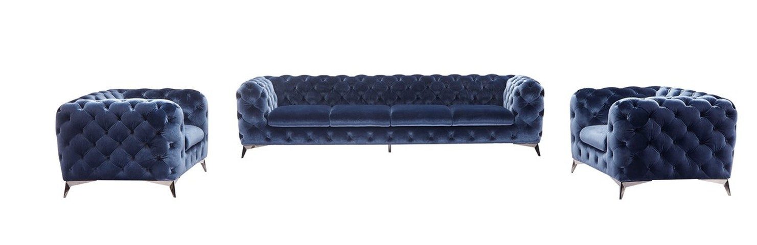 Xlmoebel Chesterfield-Sessel Designer Sessel 1-Sitzer Polster Textil Couch im Vintage-Stil (1-St., 1-Sitzer), Made in Europa