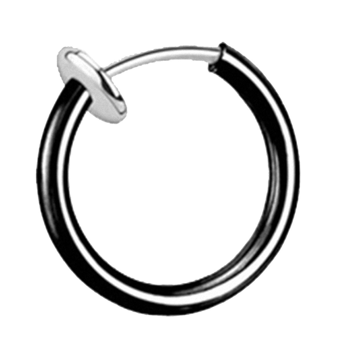 Taffstyle Nasenpiercing Fake Piercing Septum Nase Lippe Ohr Klemmverschluss (Universal Fake Ring für Nase Lippe Ohr und Helix)