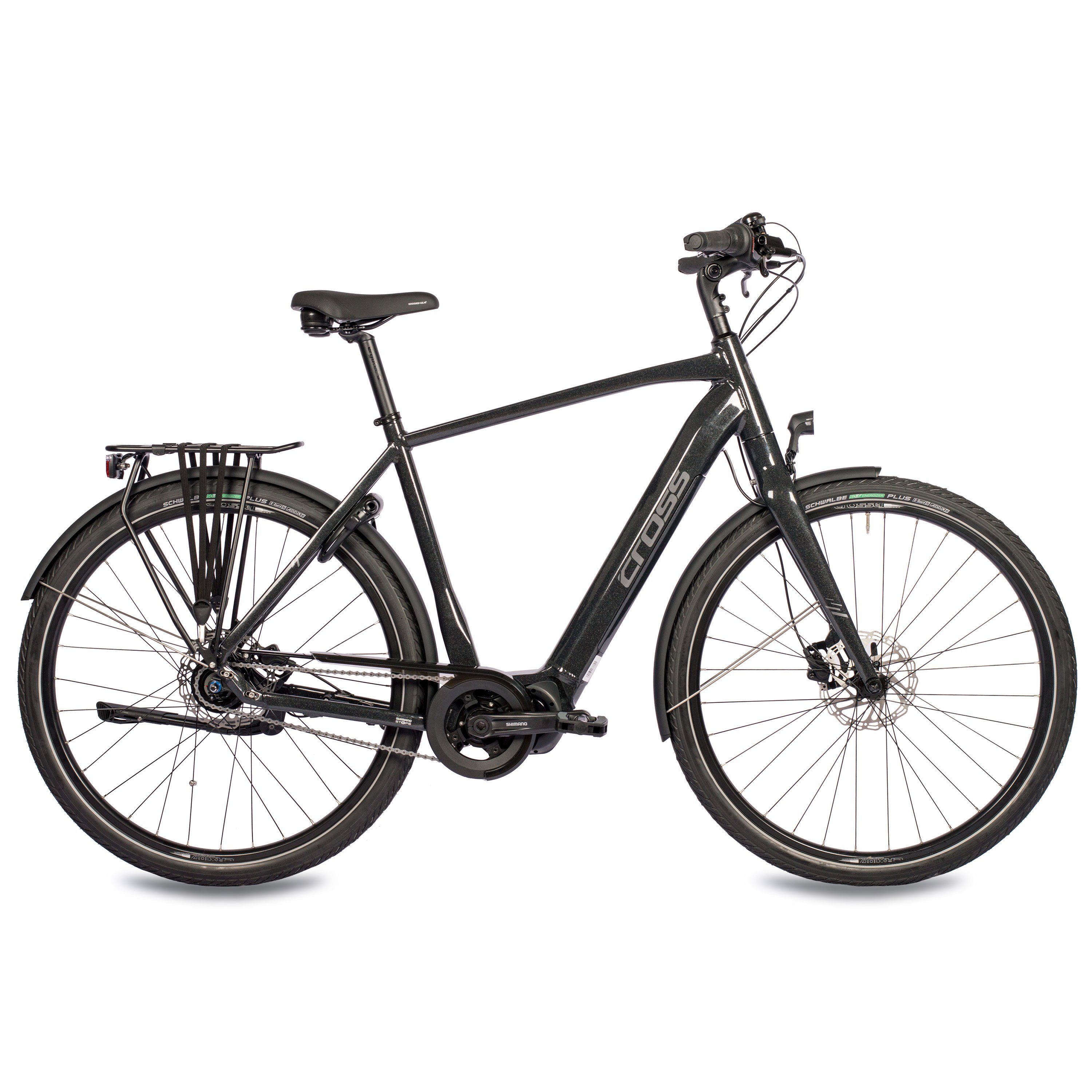 E-Bike Cityrad 28 Zoll E-Bike Herren City Fahrrad NOVA SHIMANO STеPS E6100 504Wh 8 x