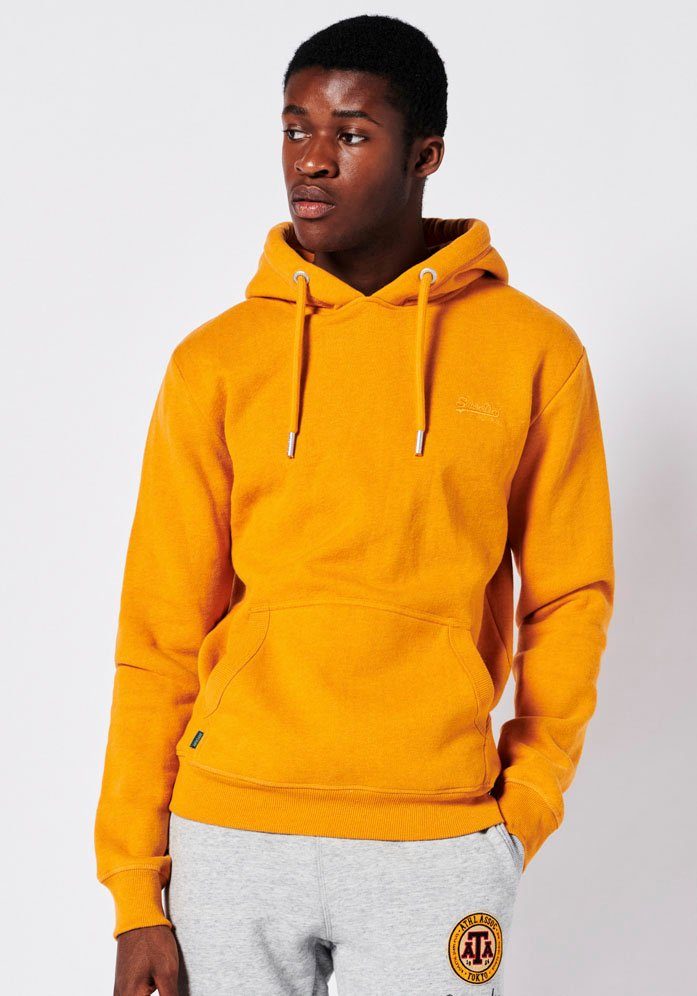 Superdry Kapuzensweatshirt LOGO EMB HOOD thrift gold marl | Sweatshirts