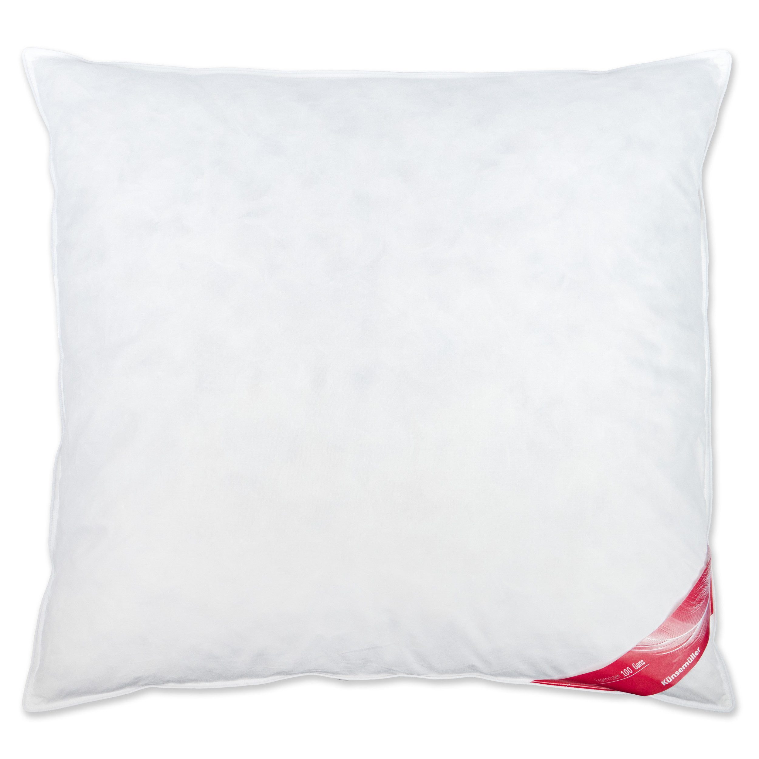 KÜNSEMÜLLER Federkissen Feder, Füllung: 100% Gänsefedern, Bezug: 100% Baumw günstig online kaufen