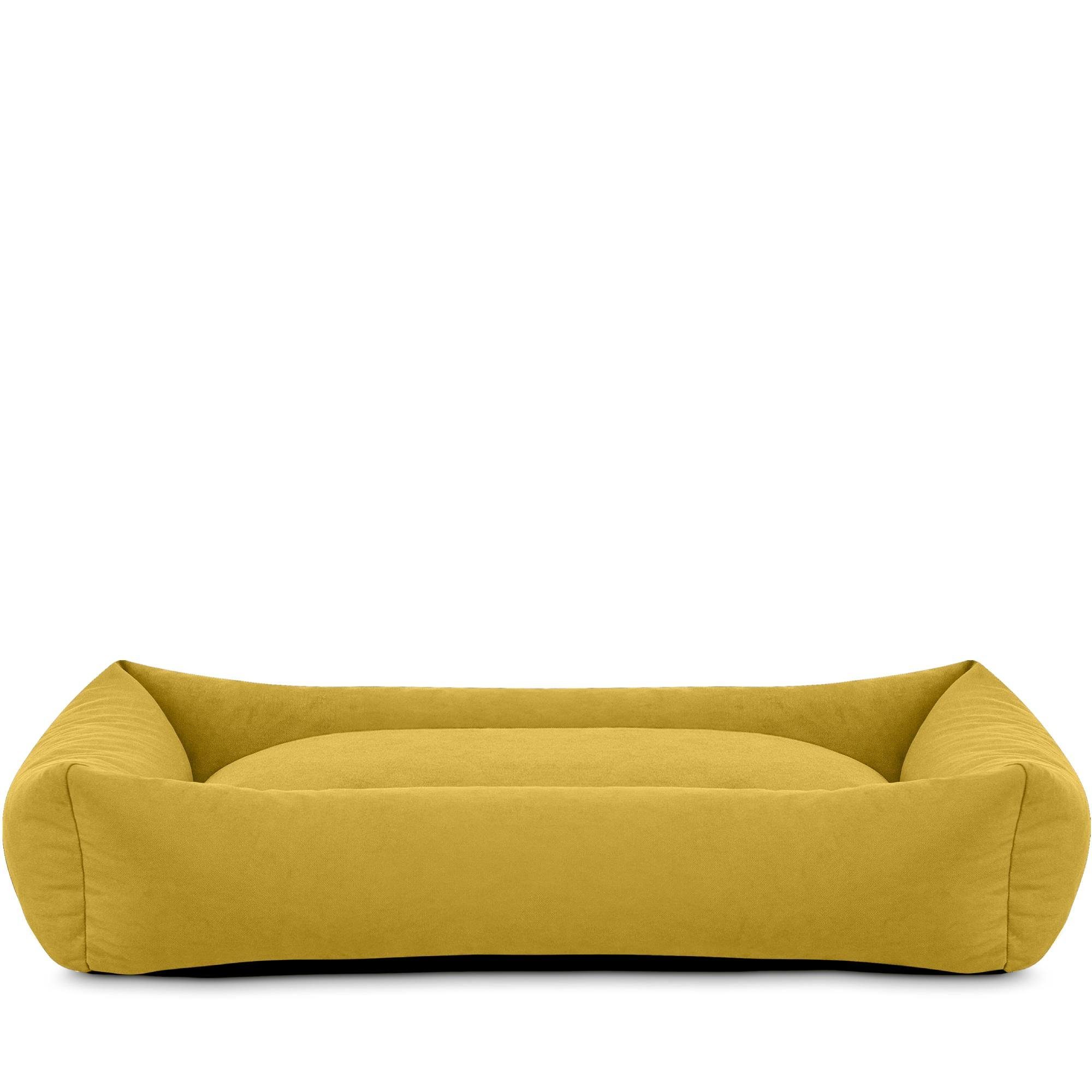 KONSIMO® Tierbett Hundebett CANINI, 100 % Polyester, Super Clean Technologie, Kissenbezug abnehmbar