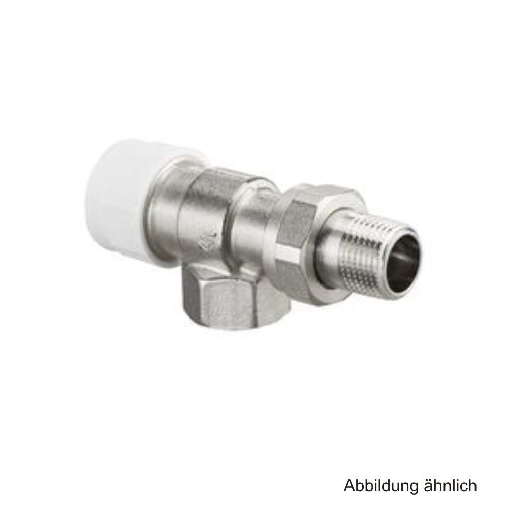 Heizkörper Oventrop-Rücklaufventil AV 9, DN15, R 1/2"AGxRp 1/2"IG, Rücklauf-Axial