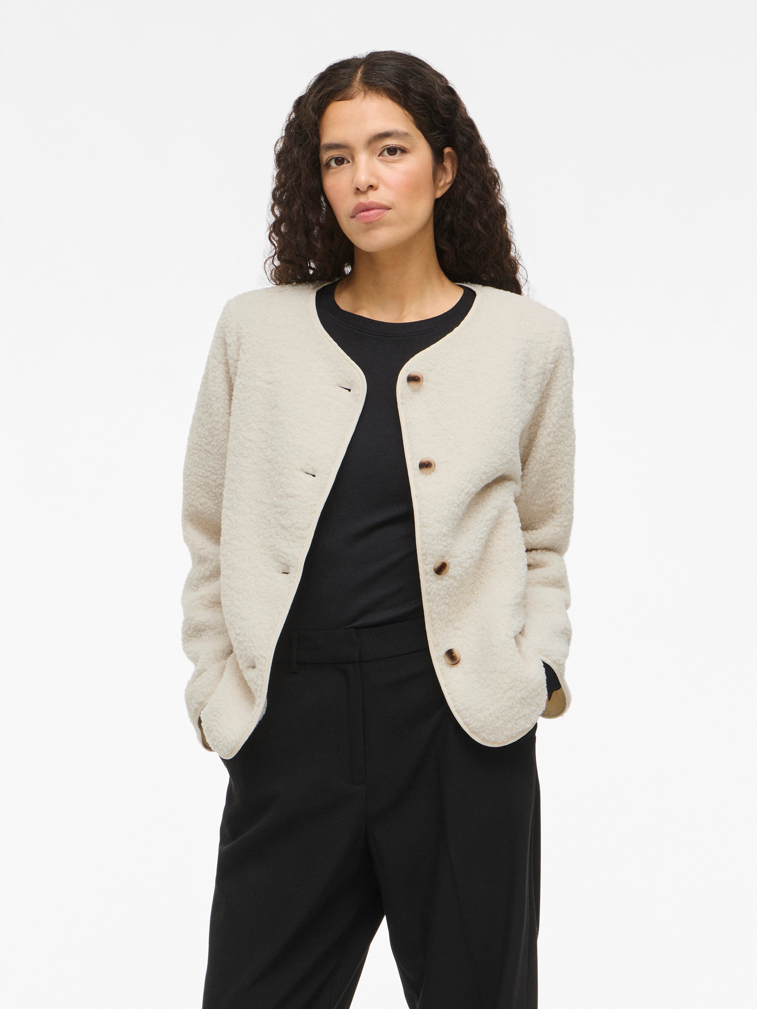 Vila Plüschjacke VIADA TEDDY JACKET