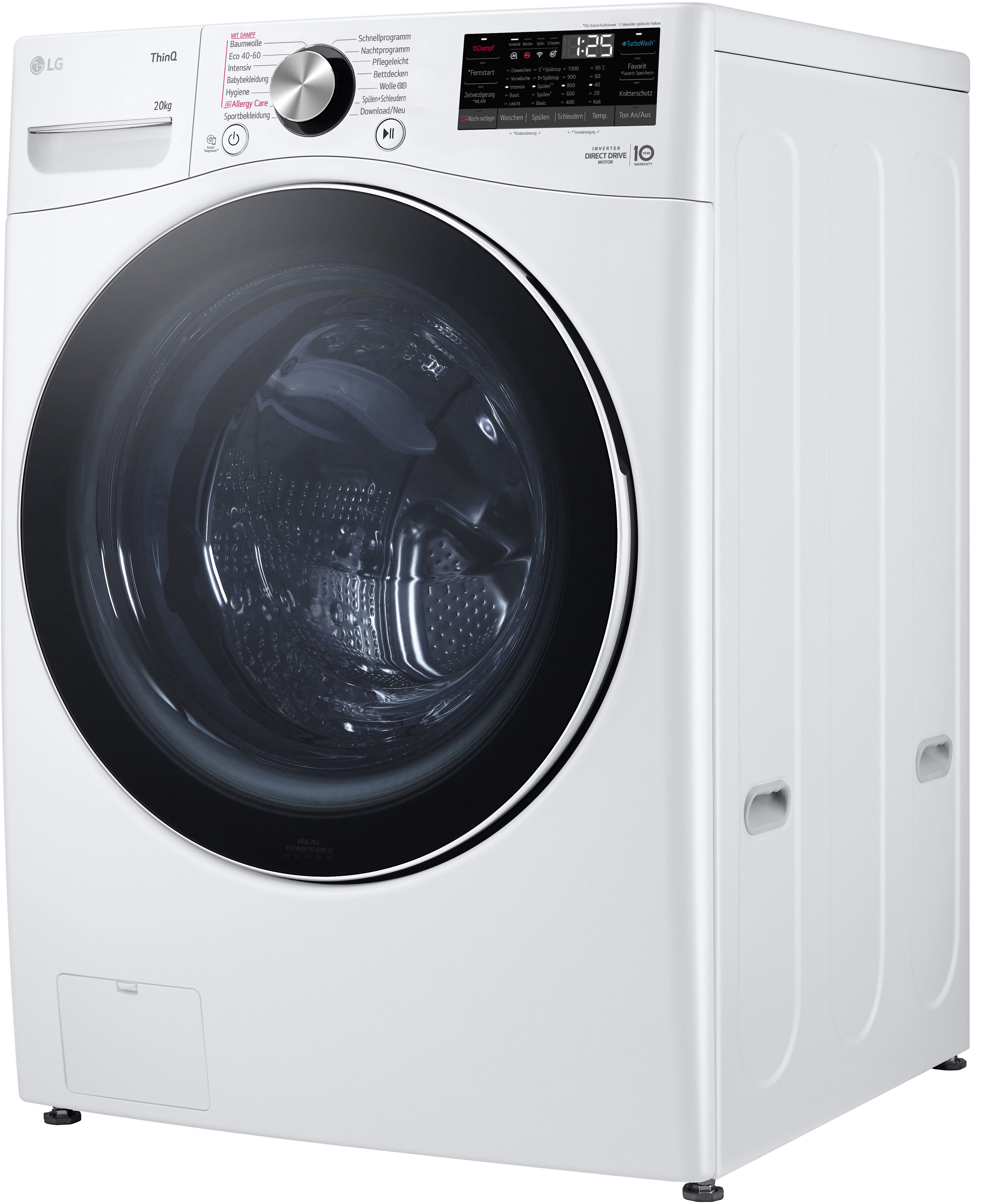 LG Waschmaschine Big Capacity F0WVT202, 20 kg, 1000 U/min – Bild 5 von 5