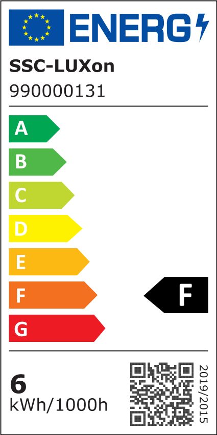 Energieeffizienzklasse: 