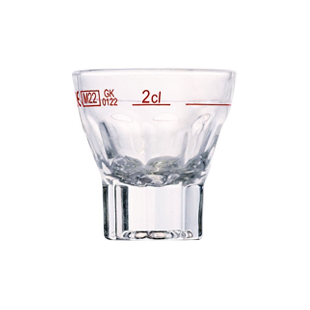 Table Roc Schnapsglas Mannheim Stern Stamper 3,7cl /-/ 0,2cl, 707620, 12-tlg., Glas