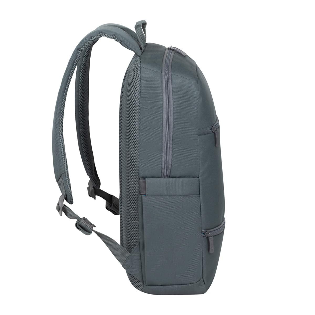 Rivacase Laptoprucksack wasserabweisender kompakter Tagesrucksack 10L, 15L mit Laptopfach, für Business, Reisen, Uni, Schule, Freizeit
