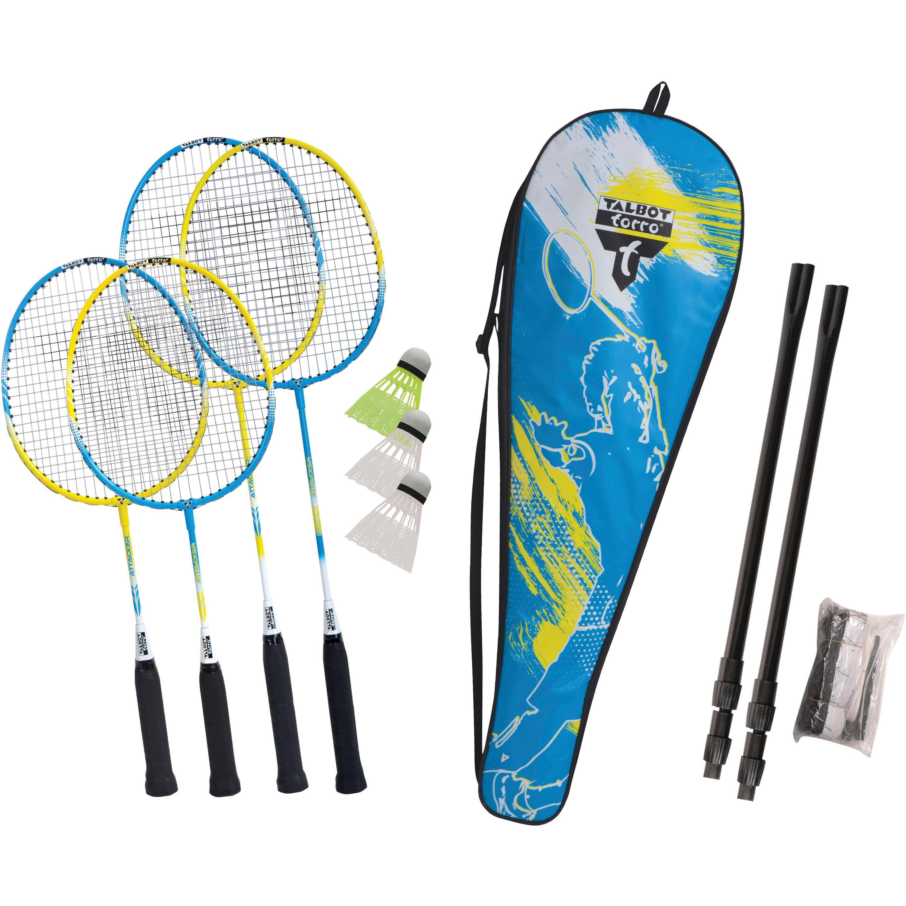 Badmintonschläger SET Talbot-Torro FAMILY