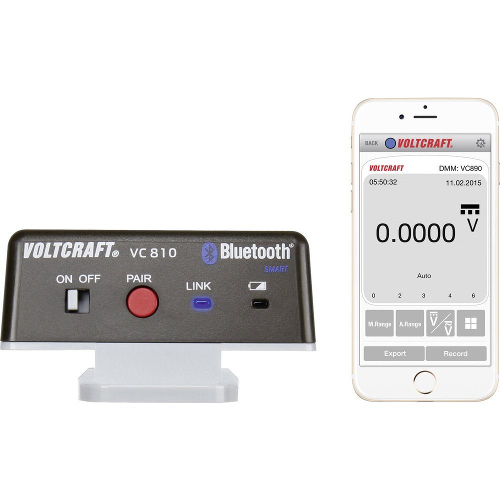 Spannungsprüfer VOLTCRAFT VC810 VC810 Bluetooth®-Adapter 1 St.
