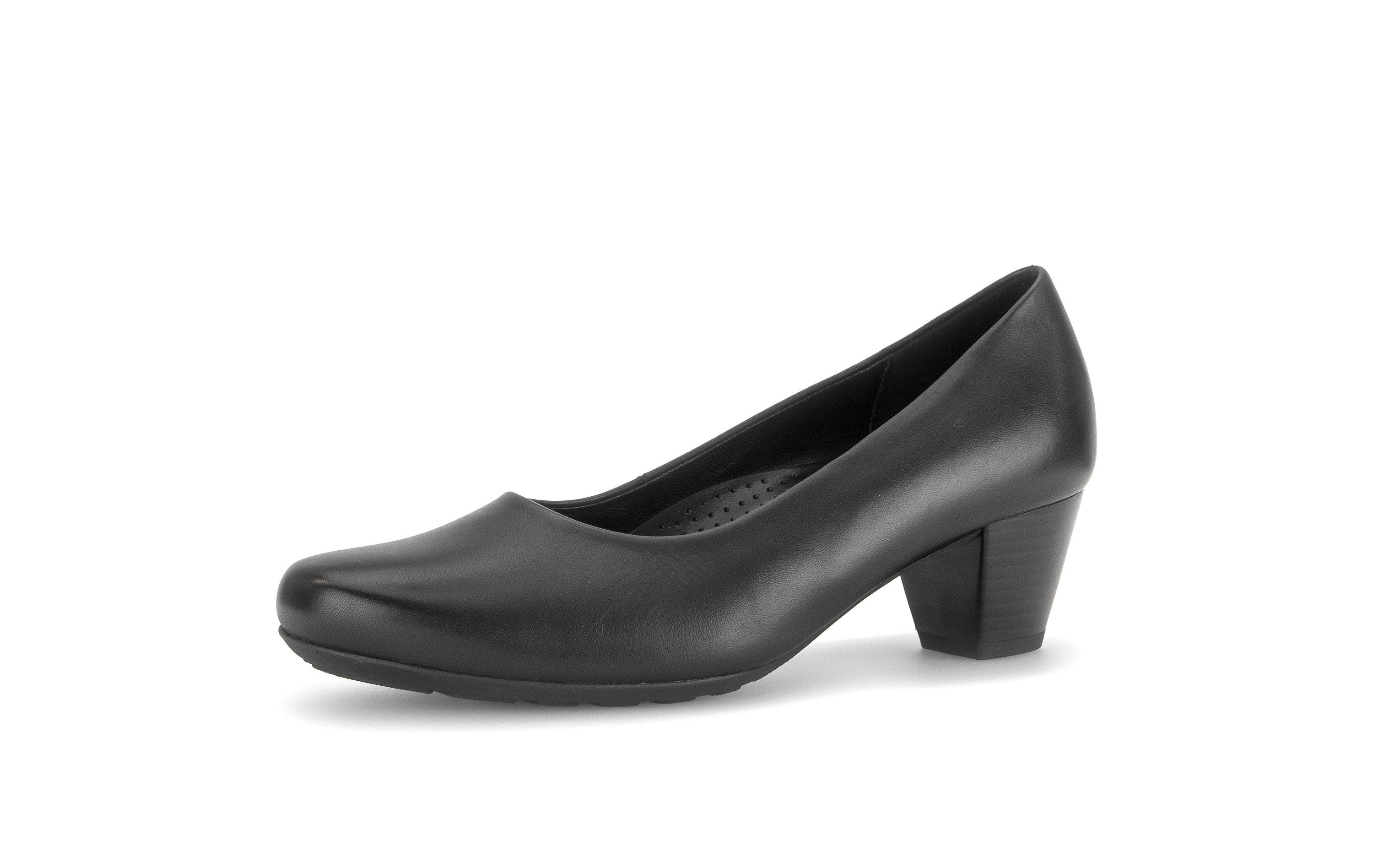 Gabor Pumps Trichterabsatz, Businessschuh in Mokassin-Optik, Weite G (weit)
