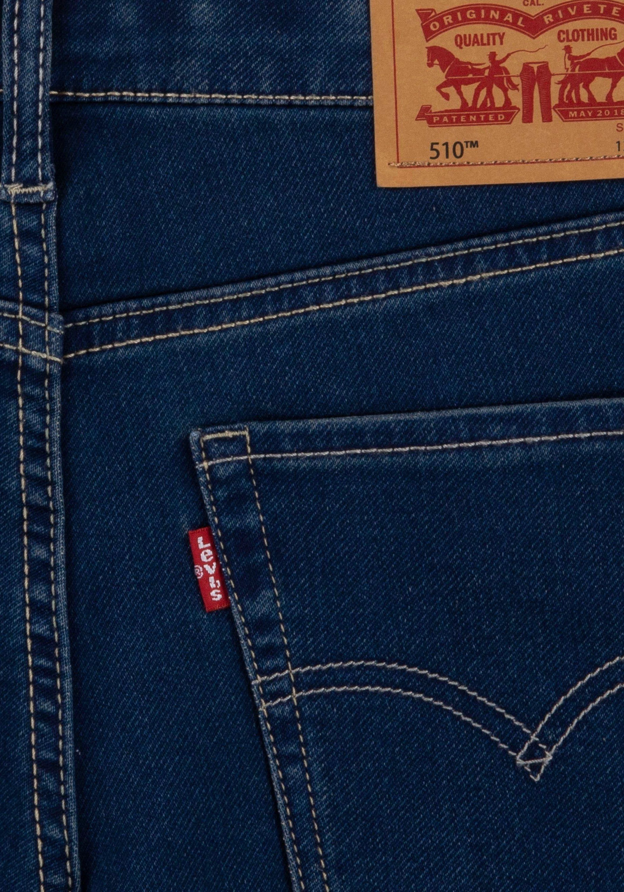 Levi's® Kids Skinny-fit-Jeans 510 SKINNY used for indigo denim JEANS dark BOYS FIT