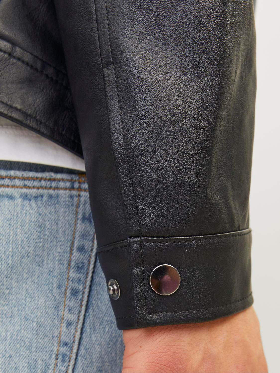 Jack & Jones Lederimitatjacke JJEDYLAN PU günstig online kaufen