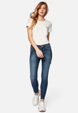 Mavi Skinny-fit-Jeans Skinny Fit Denim Jeans Normal Waist Stretch Hose ADRIANA (1-tlg) 4155 in Blau