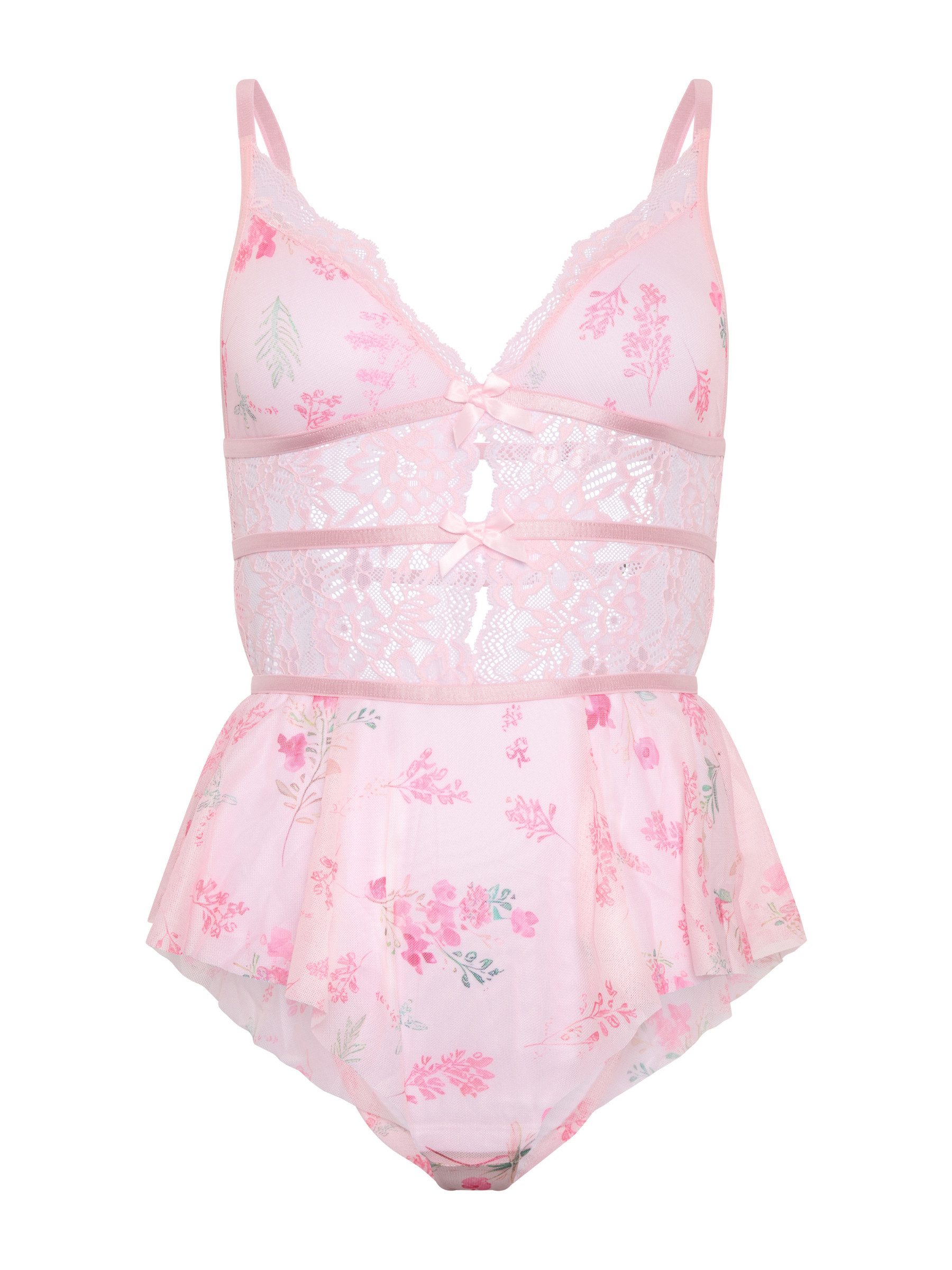 Elegant Love Body Damen Dessous-Body – Lingerie mit Spitze & Rockteil, Babydoll-Stil Negligee – Elegante Reizwäsche & Nachtwäsche für besondere Anlässe