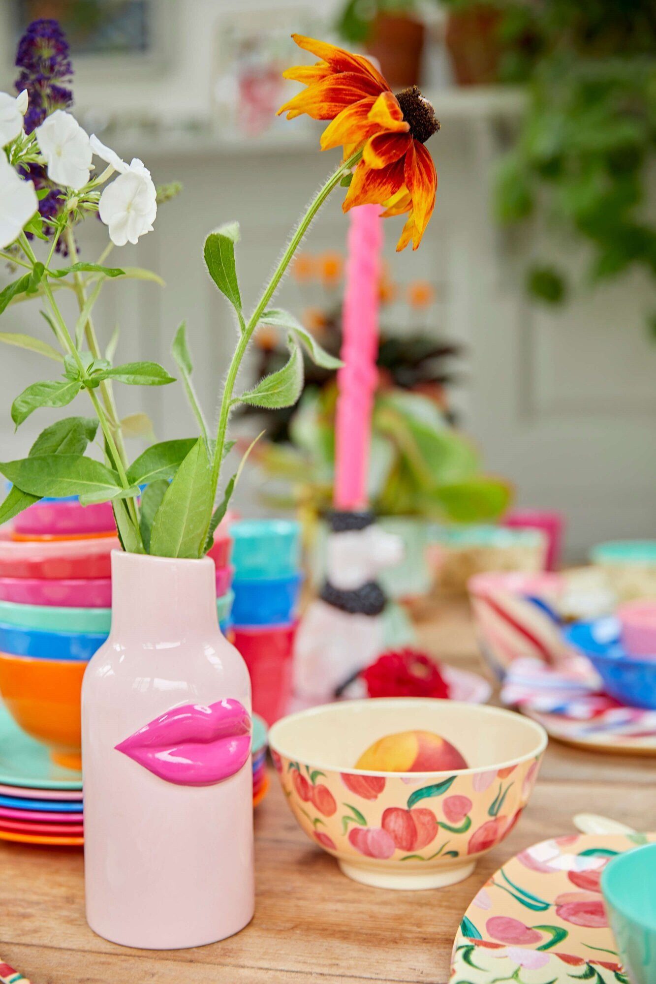 rice Dekovase Vase Lipstick günstig online kaufen