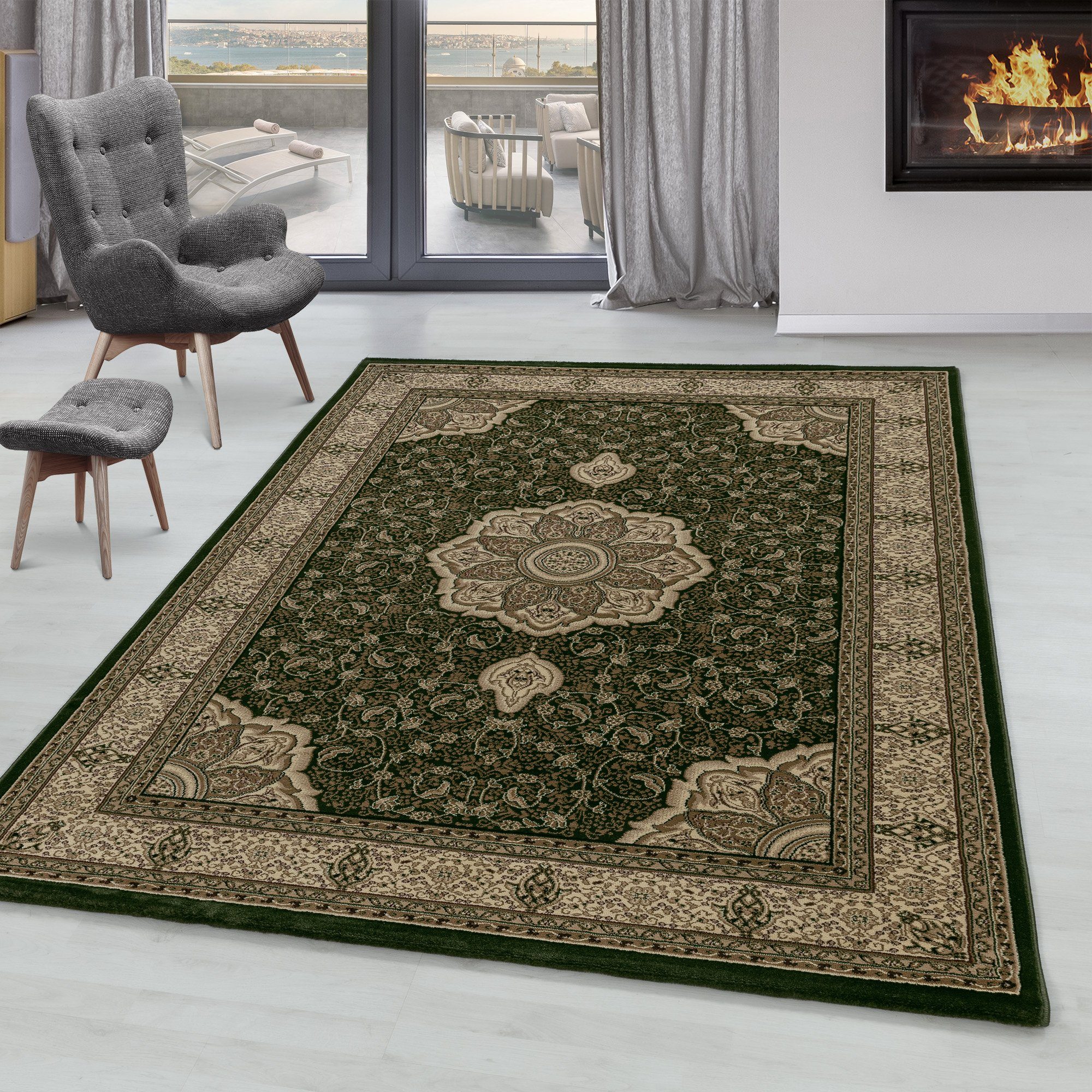 SIMPEX24 Orientteppich Orientalisch Design, Läufer, Höhe: günstig online kaufen