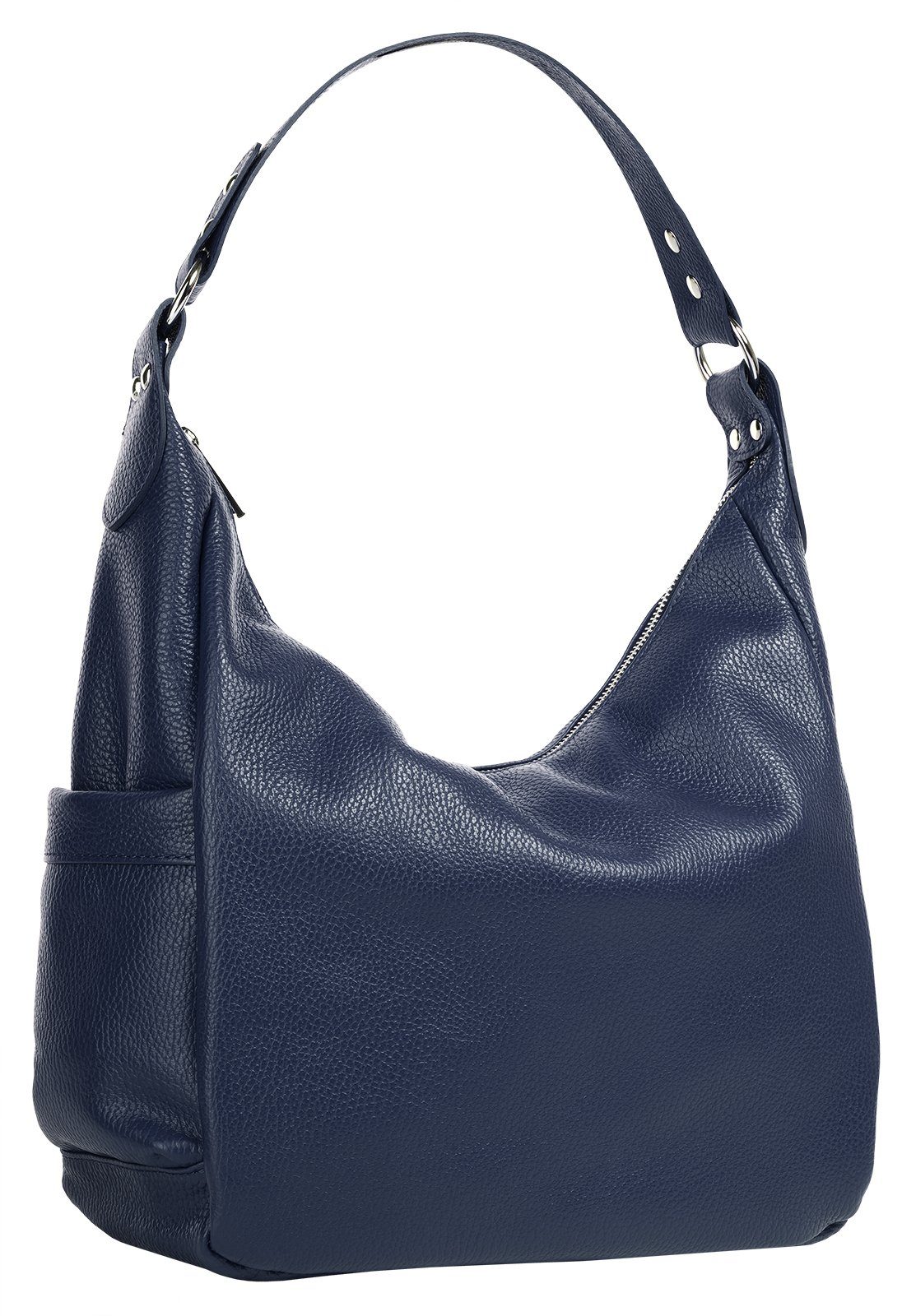 Samantha Look Shopper, echt Leder, Made in Italy