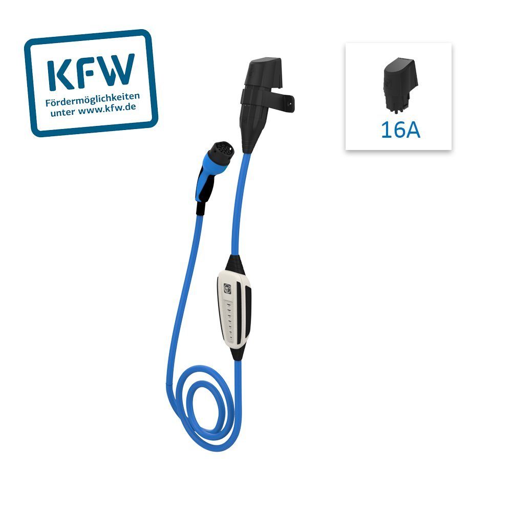 NRGkick Elektroauto-Ladestation NRGkick KfW Select Kabellänge 32A 22 GSM/GPS/SIM, kW 3, 1-St. 5m