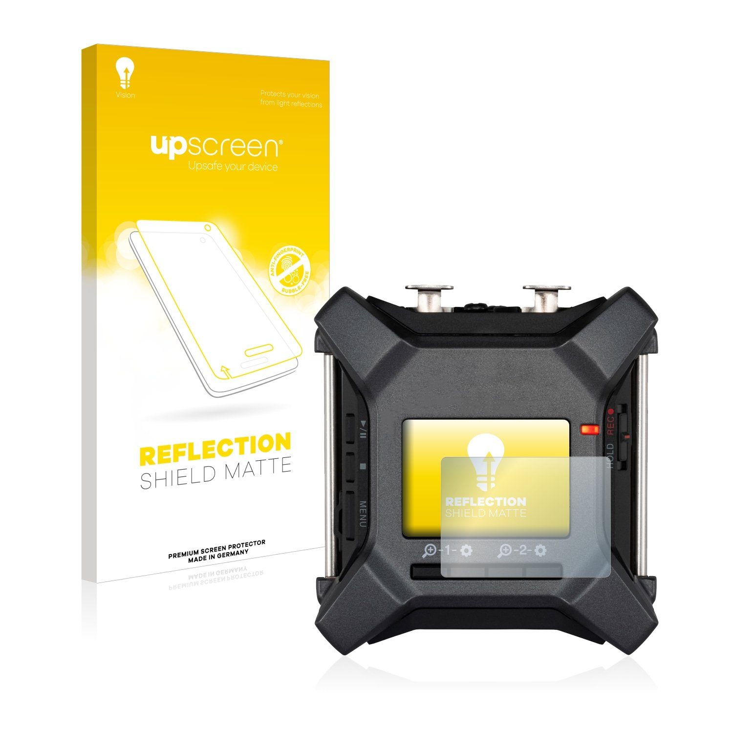 upscreen Displayschutzfolie Schutzfolie für Zoom F3 field recorder, Displayschutz Schutz Folie Matt Entspiegelungsfolie