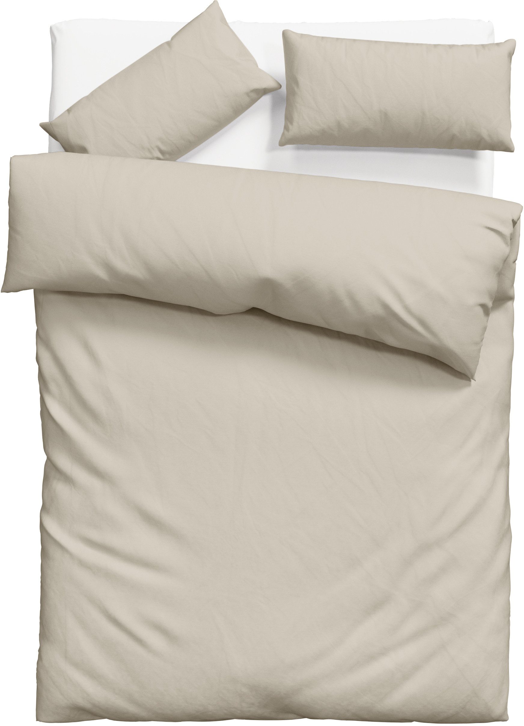 OTTO home Bettwäsche LUISA in Gr. 135x200, 155x220 u.a. Bettwäsche-Set mit Baumwolle, Renforcé, 2 teilig, 4 Qualitäten für dein perfektes Schlafgefühl (von Komf – Bild 2 von 5