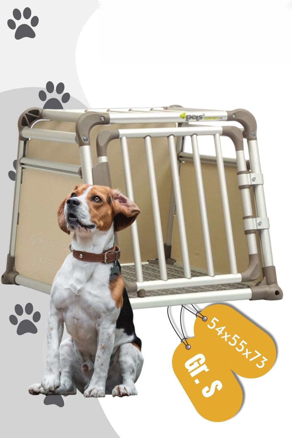 4pets Hunde-Transportbox Dog Box ComfortLine One Gr. S Hundebox