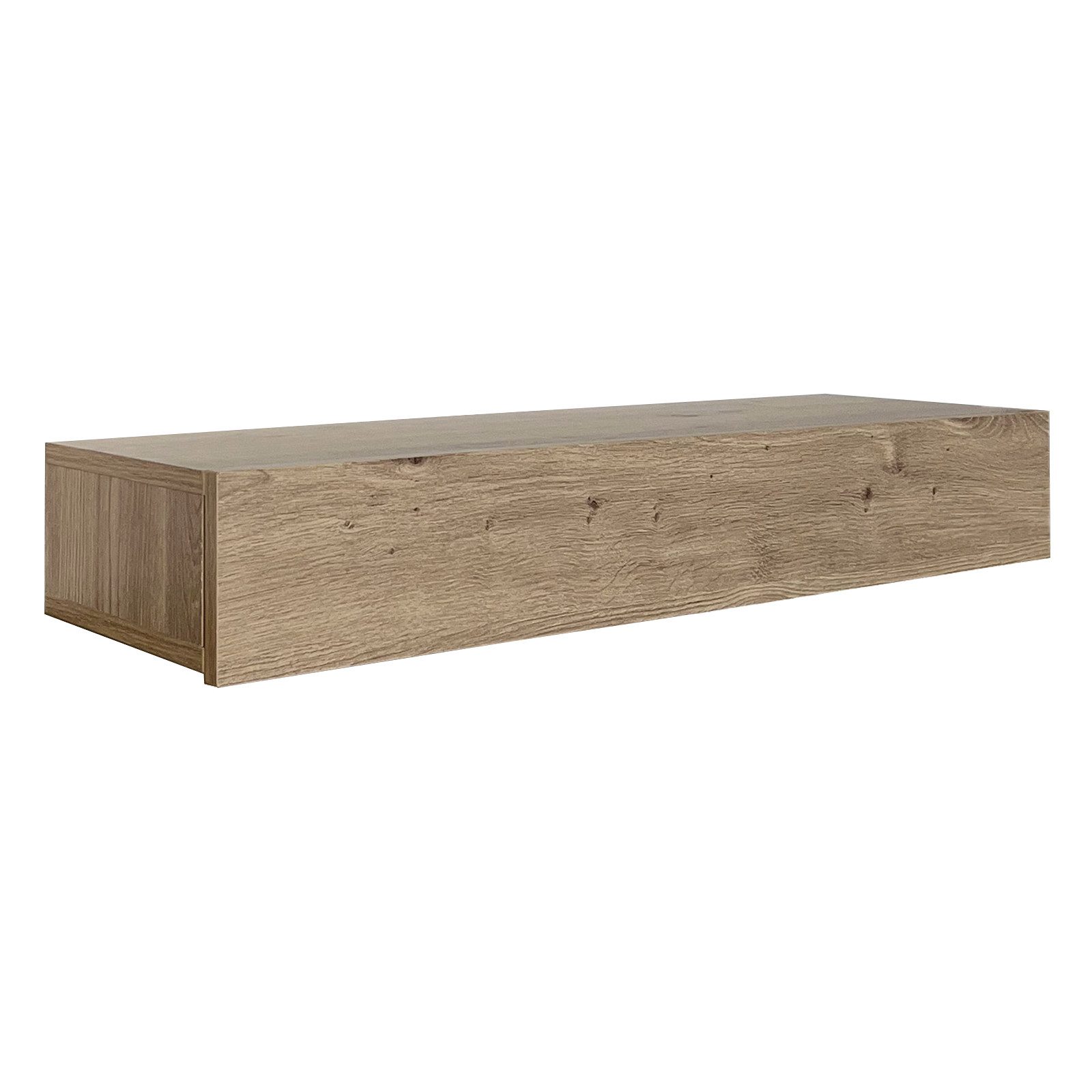 HTI-Living Wandregal mit Schublade 80 cm Artisaneiche, 1 Stück 1-tlg.