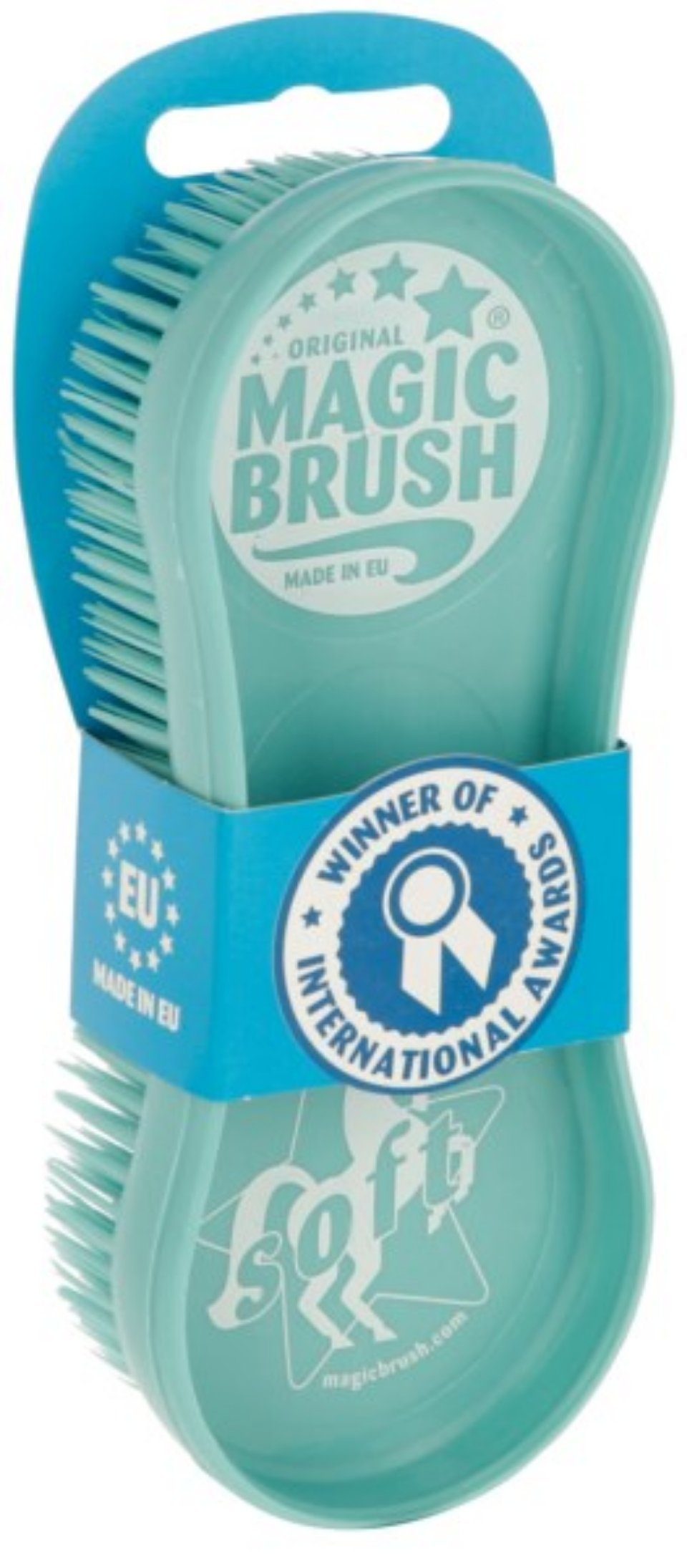 Kerbl Fellbürste MagicBrush Soft turquoise 3297684, (1-tlg)