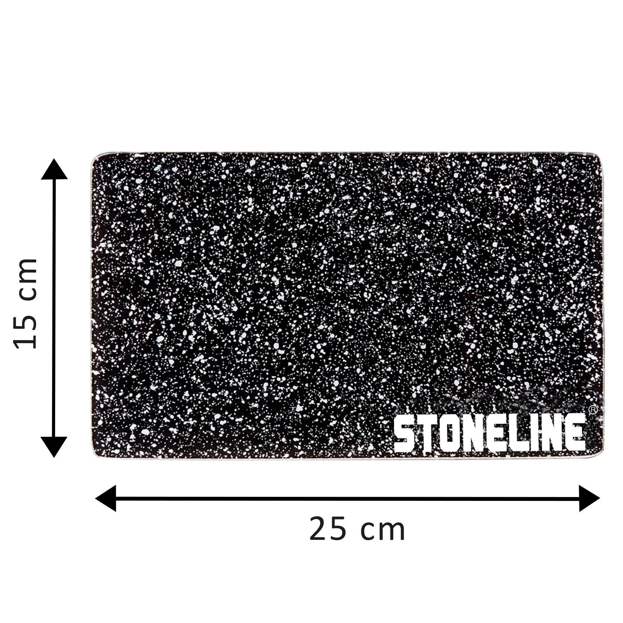 STONELINE Schneidebrett, Glas, (4-St), ideal auch als Topfuntersetzer, lebensmittelecht, bruchstabilisiert