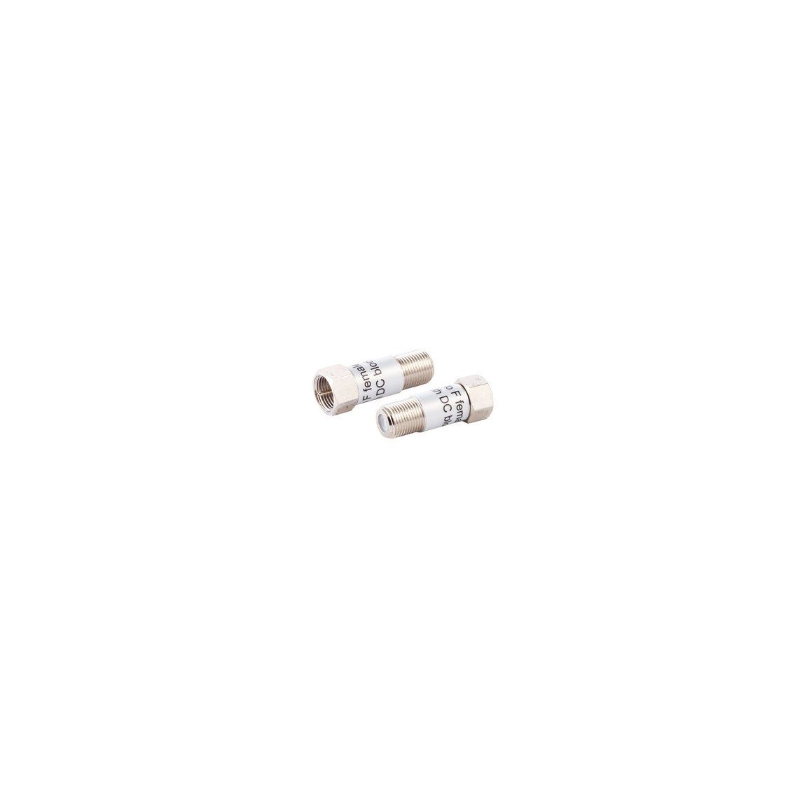 auf V DC - F-Kupplung, connectivity® F-Stecker Koax-Kabelverbinder maximum 100 Trennglied, S/CONN