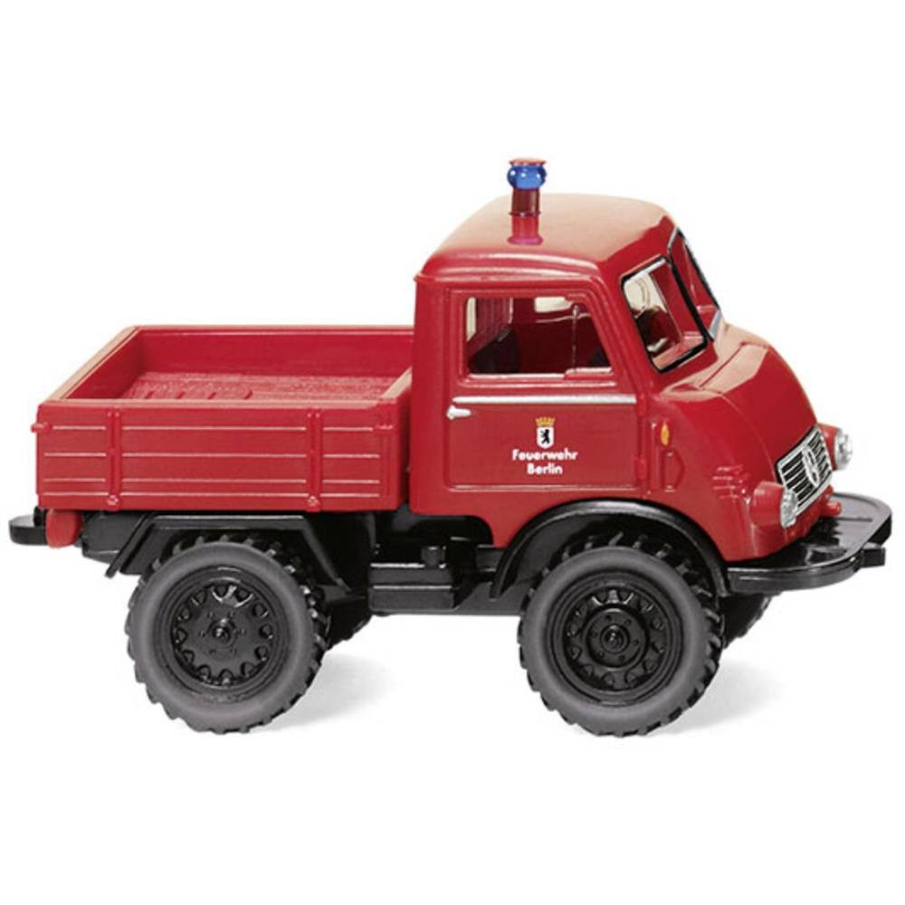 Modelleisenbahn-Straße H0 Feuerwehr - Unimog U 401