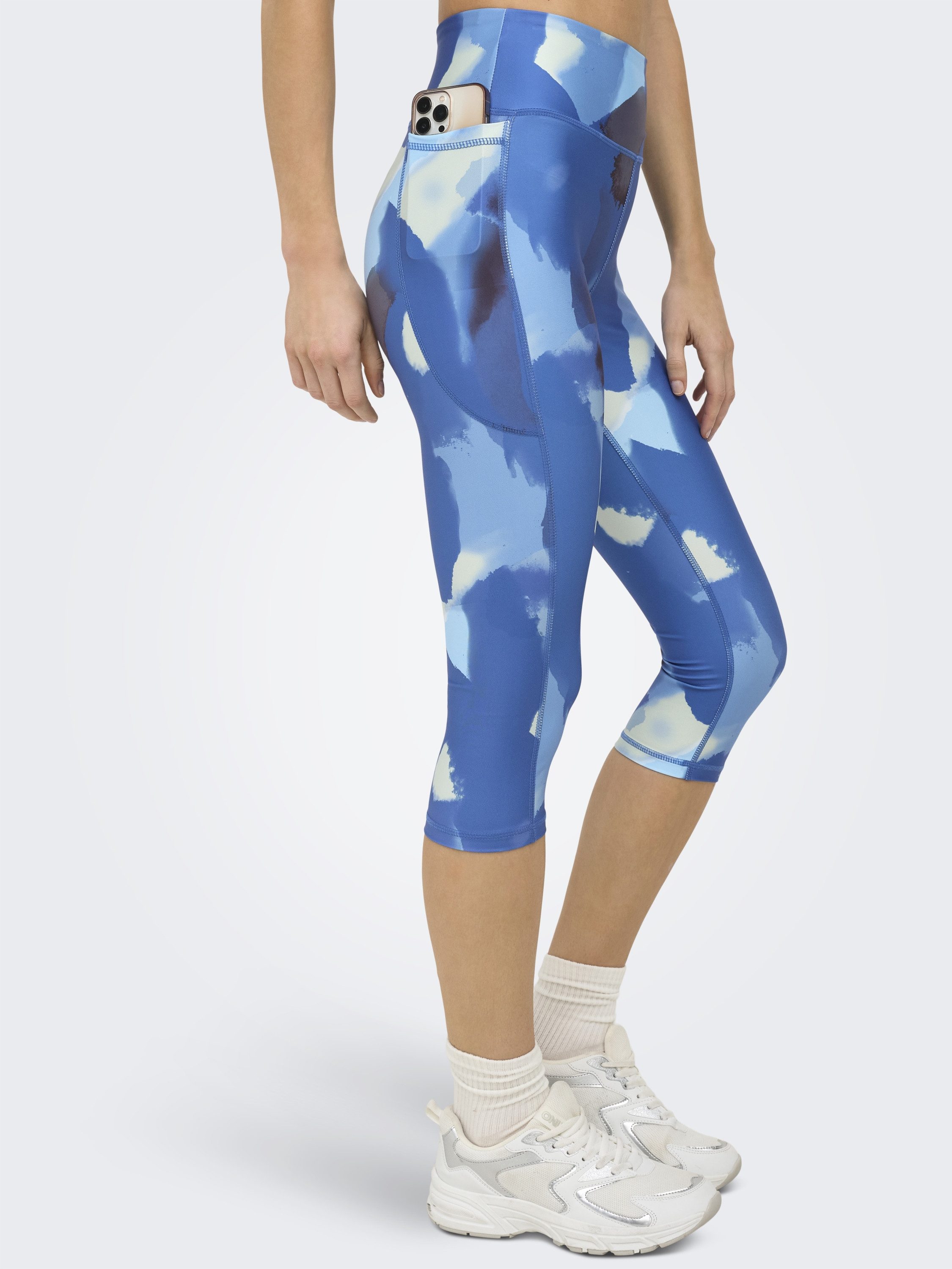 ONLY Play Trainingstights ONPRYA-2-LOA Life HW AOP 3/4 Tights