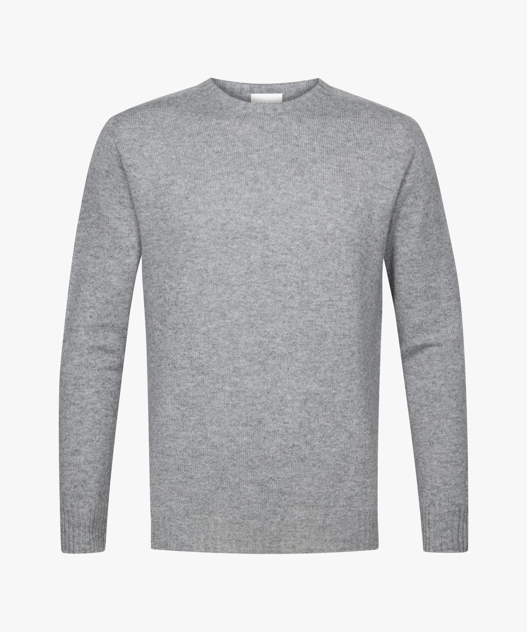 Profuomo Strickpullover PULLOVER CREW NECK M GREY
