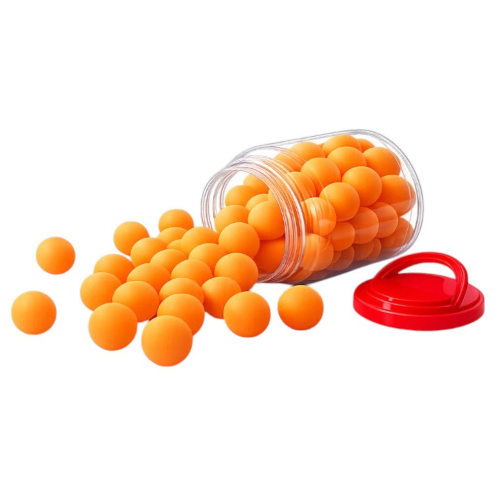 Tischtennisball Tischtennisbälle 60 Stück Orange – Ping Pong Trainingsbälle im Behälte