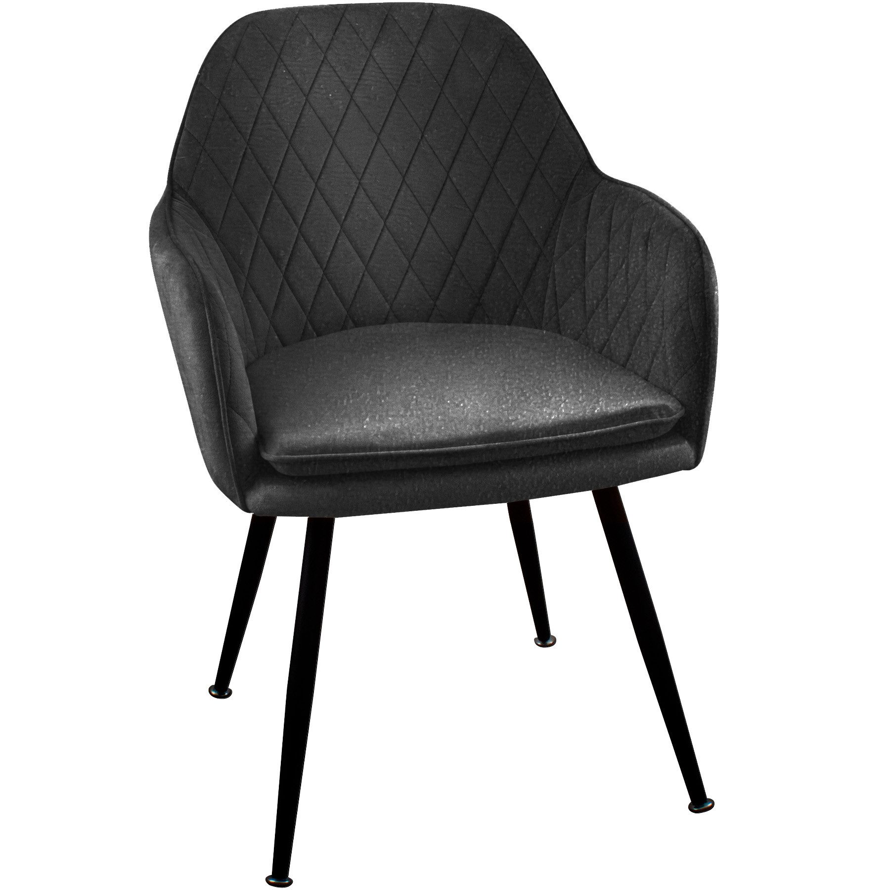 TRISENS Esszimmerstuhl (Stück, 1 St), Armlehnenstuhl mit abgestepptem Samtb günstig online kaufen