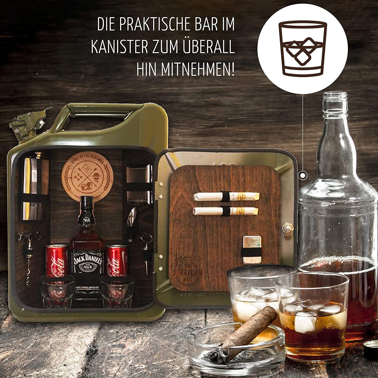 Deggelbam Flaschenregal ORIGINAL Männerhandtasche - JerryCan günstig online kaufen