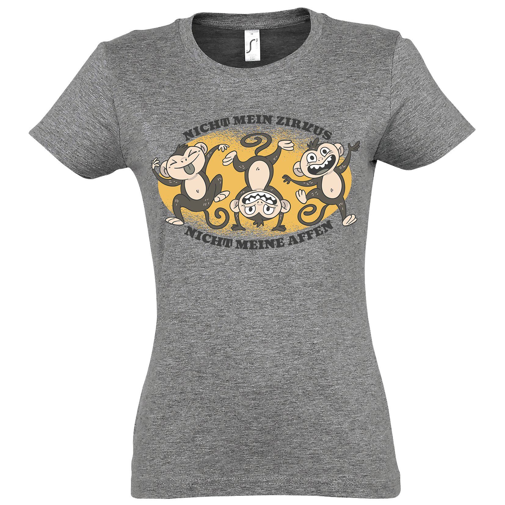 Print-Shirt "Nicht mein Zirkus" Damen T-Shirt