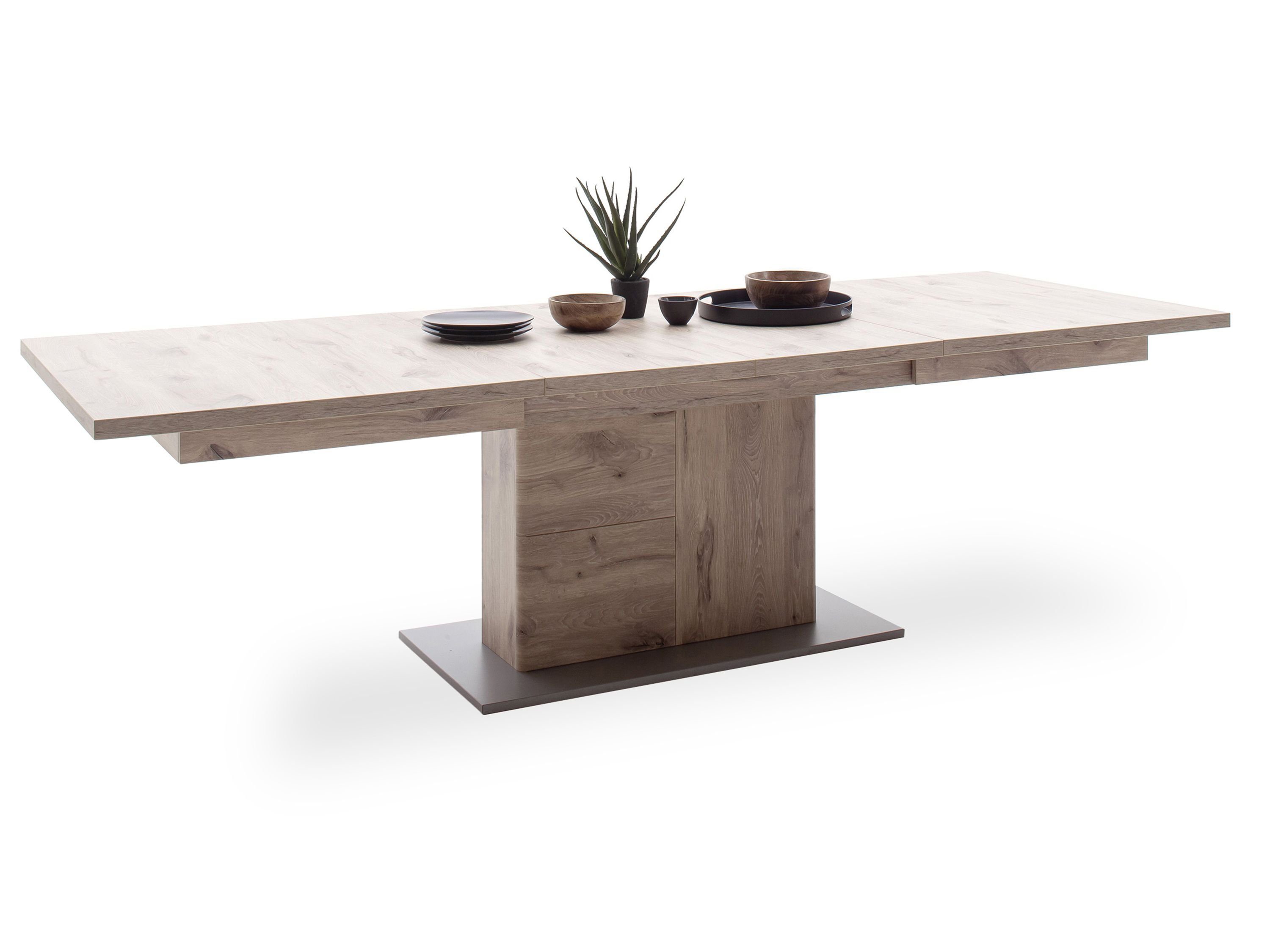 HARPER Esstisch Esstisch HARPER MARSEILLE LBH 180x100x77 cm braun Esszimmertisch