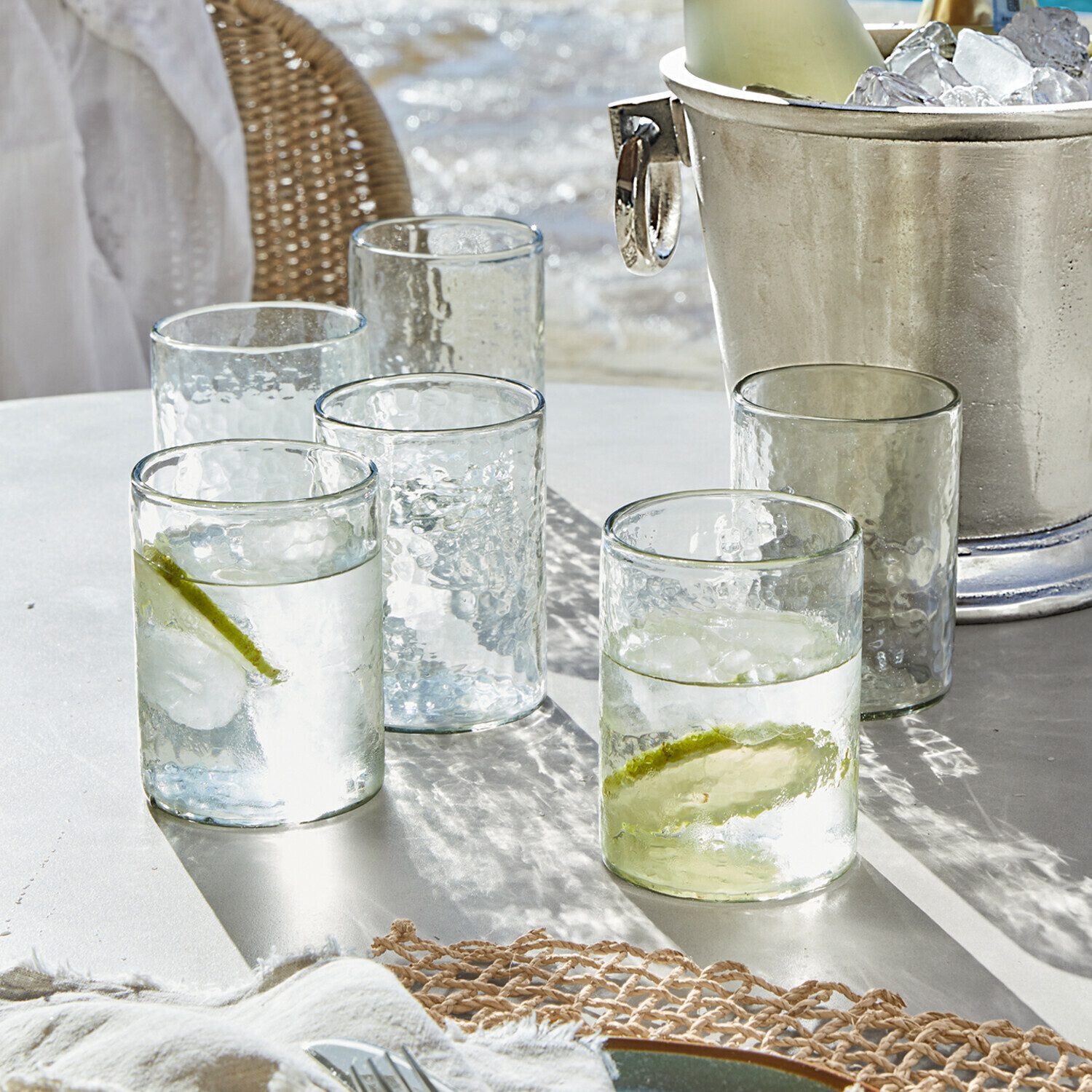 Mirabeau Glas Glas 6er Set Clarksville klar, Glas