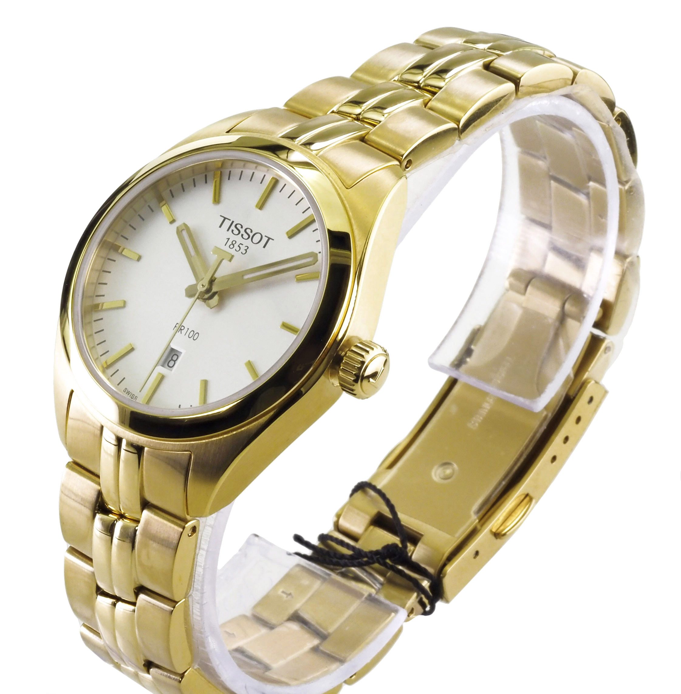 Tissot Schweizer Uhr Damen Uhr 33 mm Ø T1012103303100 PR 100, Saphirglas