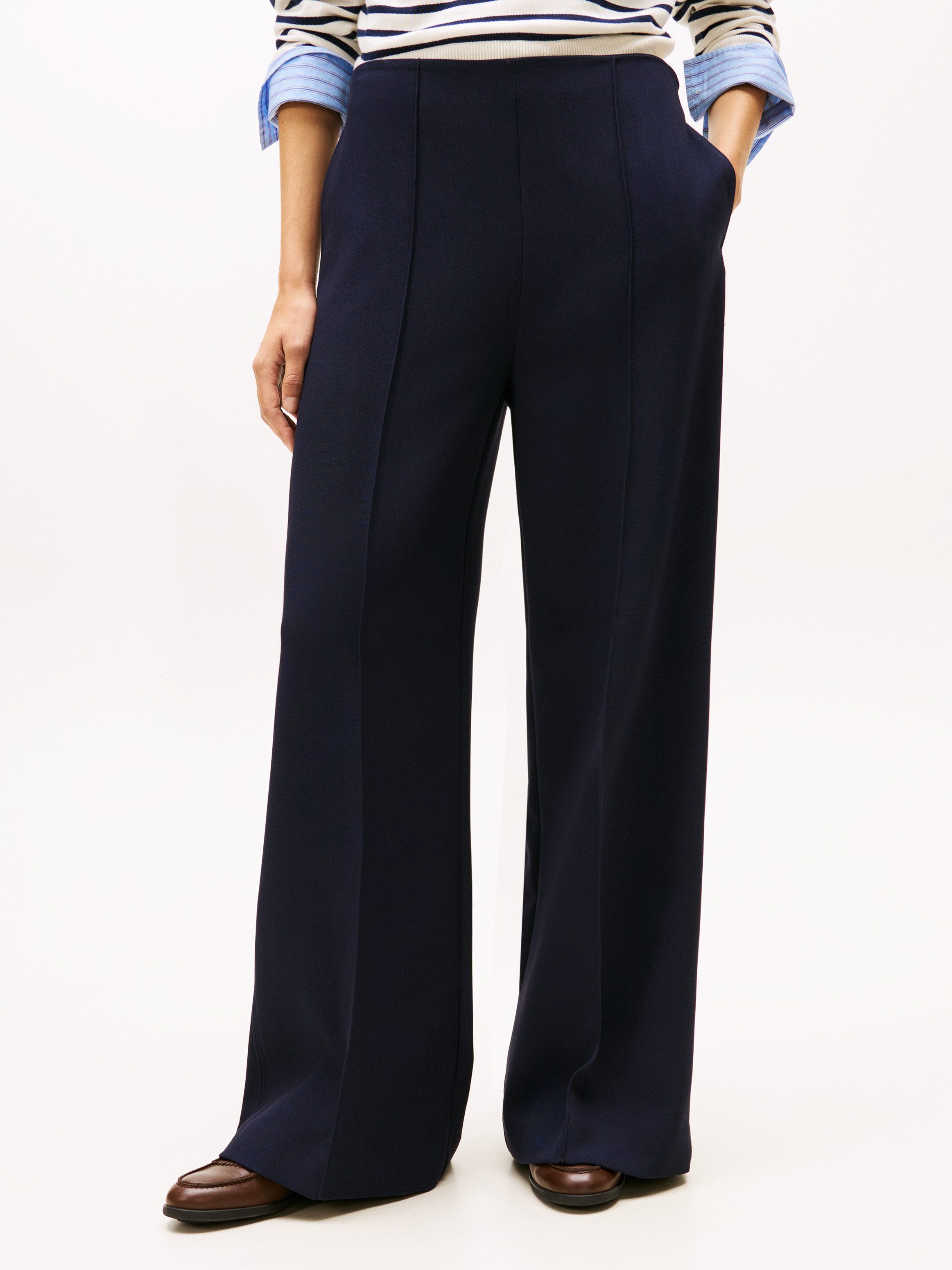 Tommy Hilfiger Anzughose PUNTO WIDE LEG günstig online kaufen