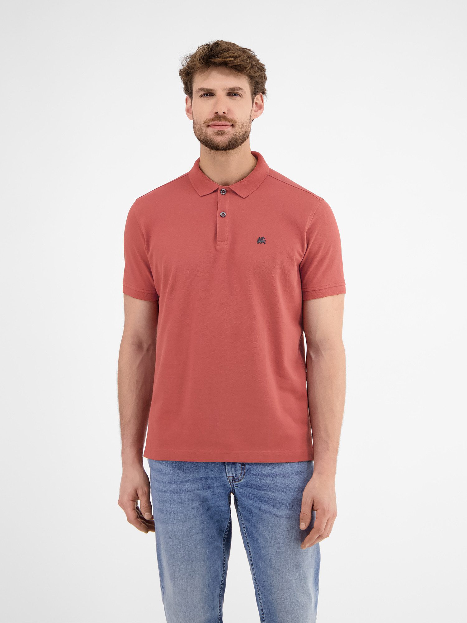 LERROS Poloshirt LERROS Herren Poloshirt, unifarben günstig online kaufen