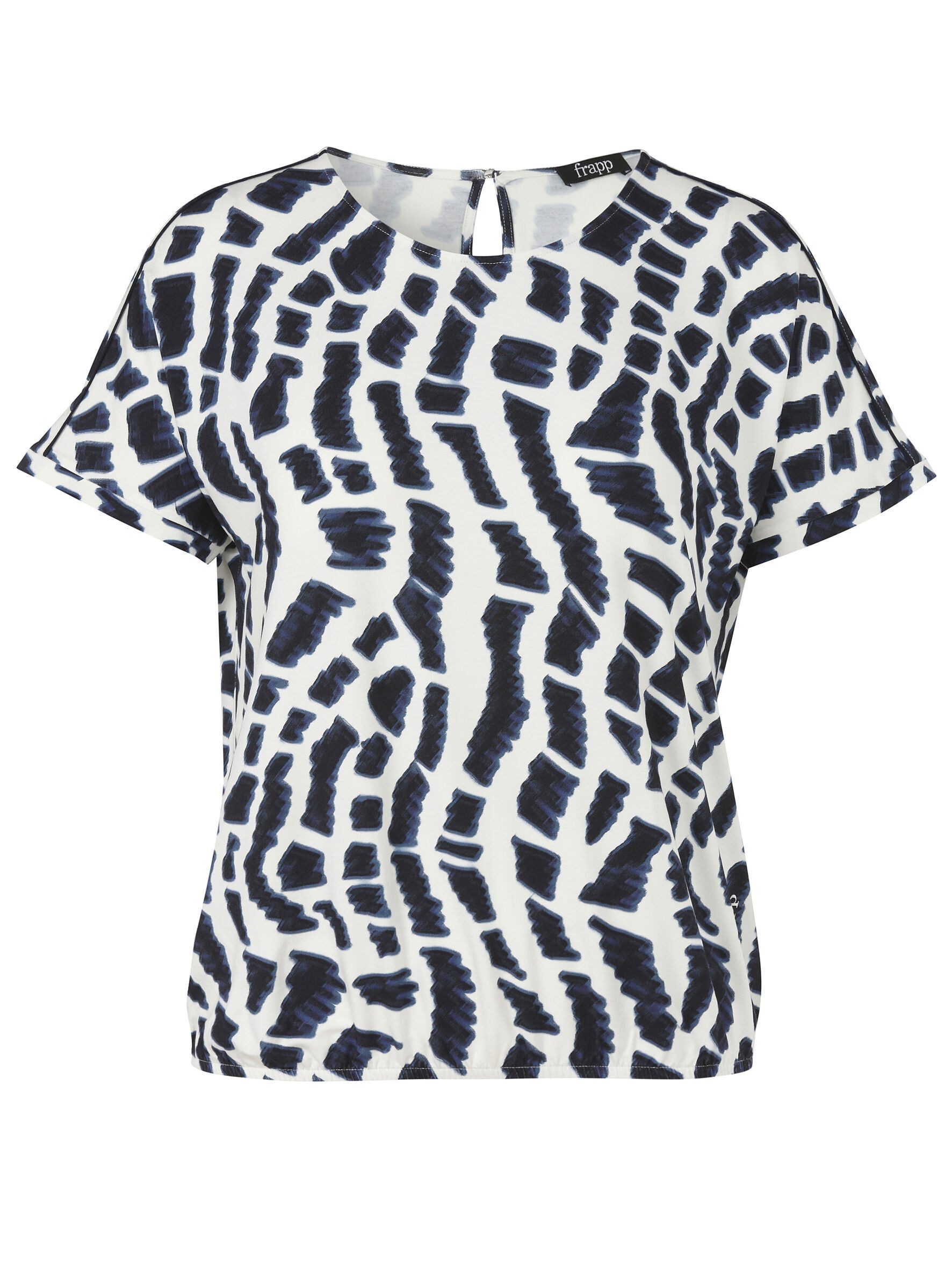 FRAPP Kurzarmshirt (1-tlg) Große Größen