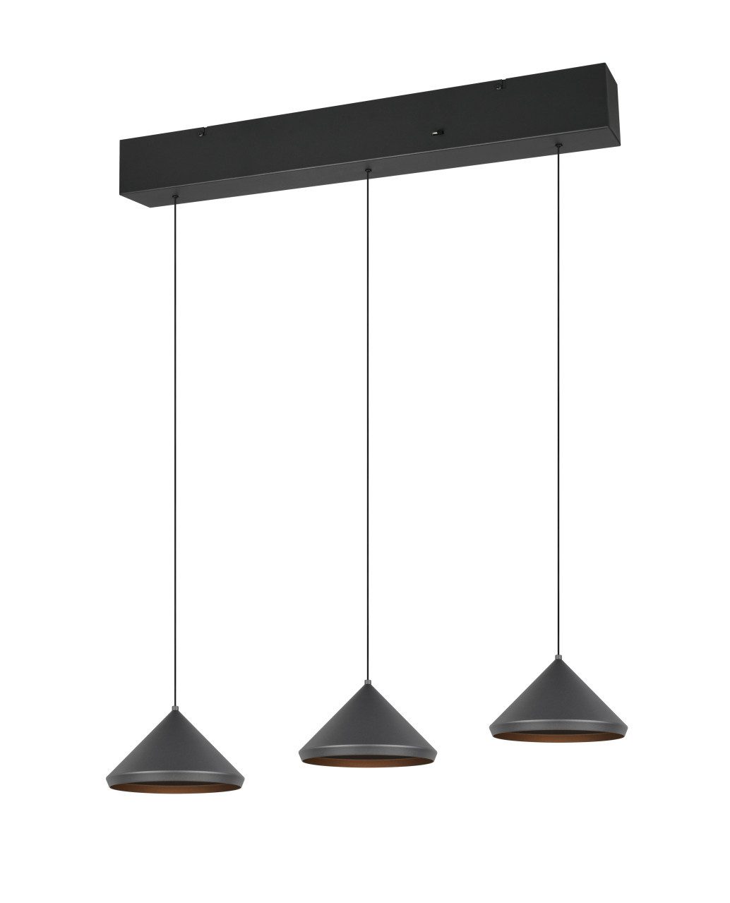 TRIO Leuchten LED Pendelleuchte Trio LED-Pendelleuchte Laguna 200 x 70 cm, Inkl. Leuchtmittel, Nicht dimmbar ohne Bewegungsmelder