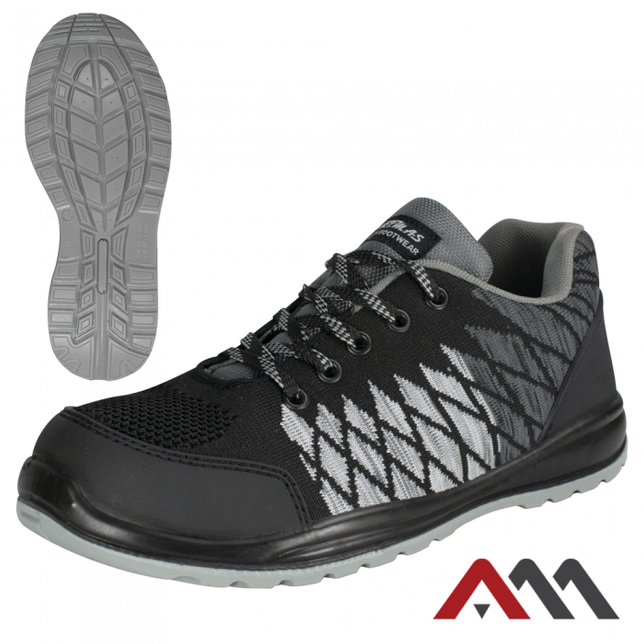 Artmas Arbeitsschuhe Sicherheitsschuhe Stahlkappe Sportliche SB FO SRA Arbeitsschuh