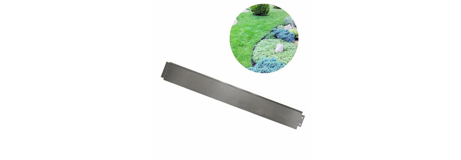 UISEBRT Cortenstahl Rasenkante 10M 18cm Hoch - Flexible Beetbegrenzung & Wurzelsperre