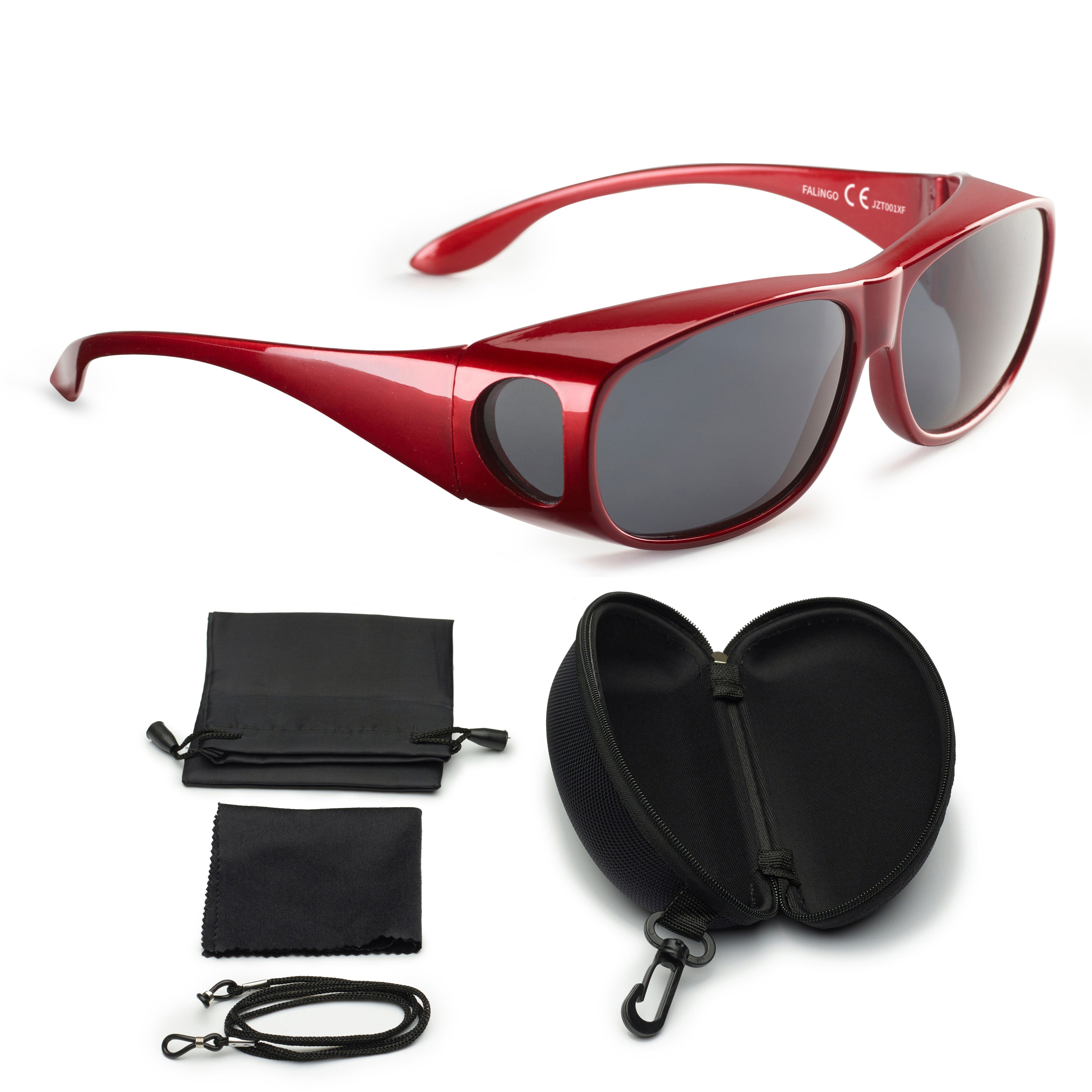 Sonnenbrille Überzieh Sonnenbrille Überziehbrille CLASSIC EDITION polarisiert UV400