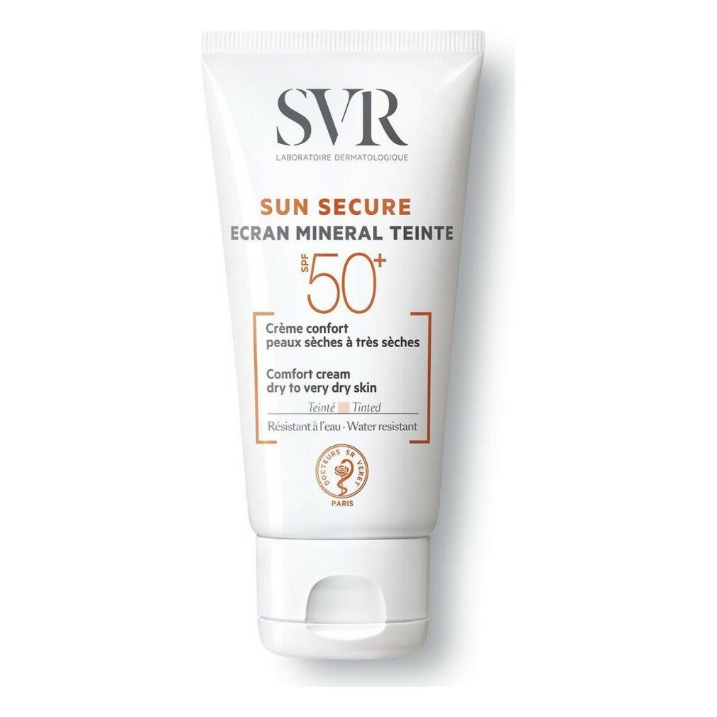 SVR Sonnenschutzcreme SUN SECURE ecran mineral teinte peaux sèches SPF50+ 60 gr