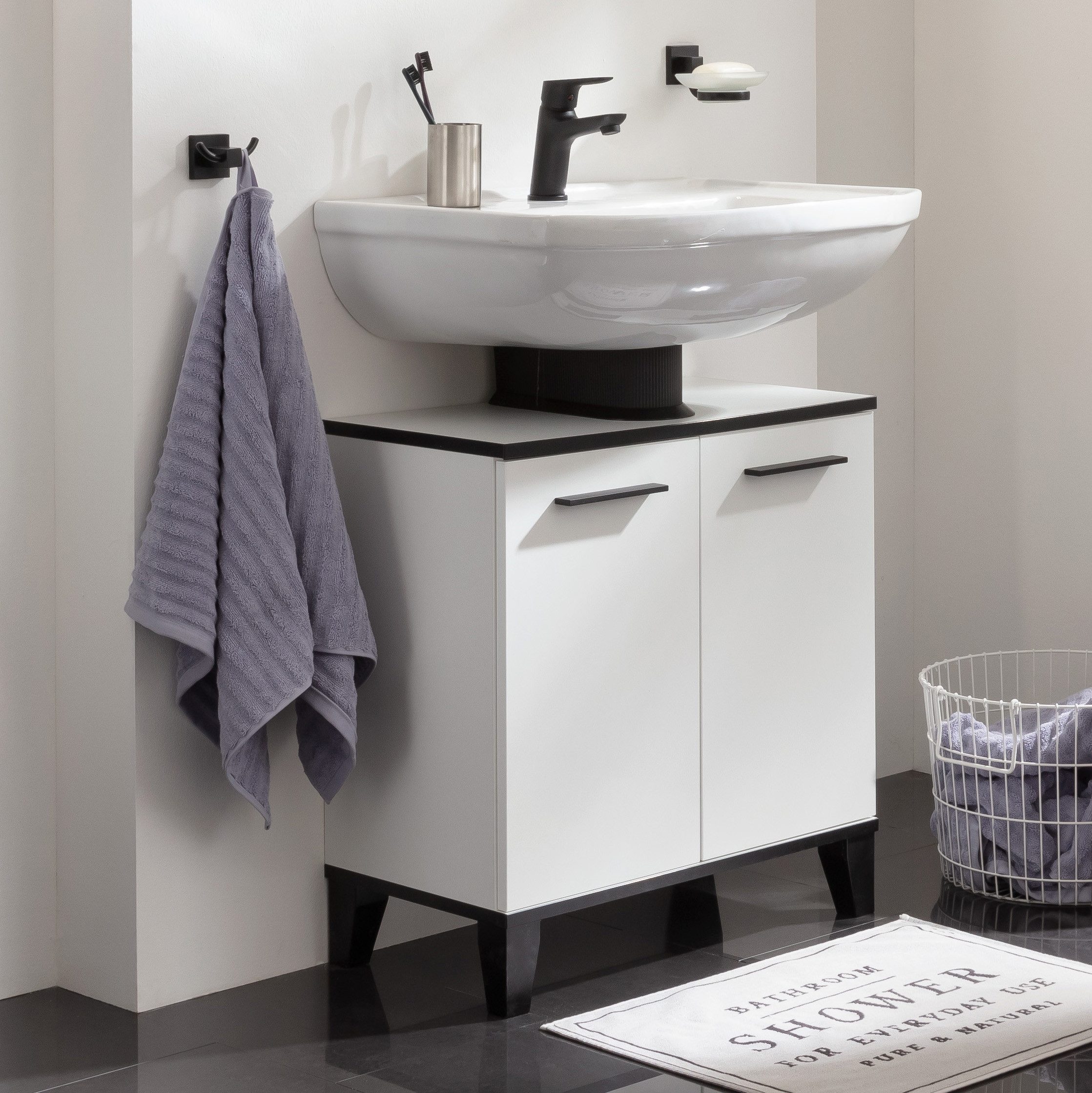 FACKELMANN Waschbeckenunterschrank TE-A Beckenunterschrank